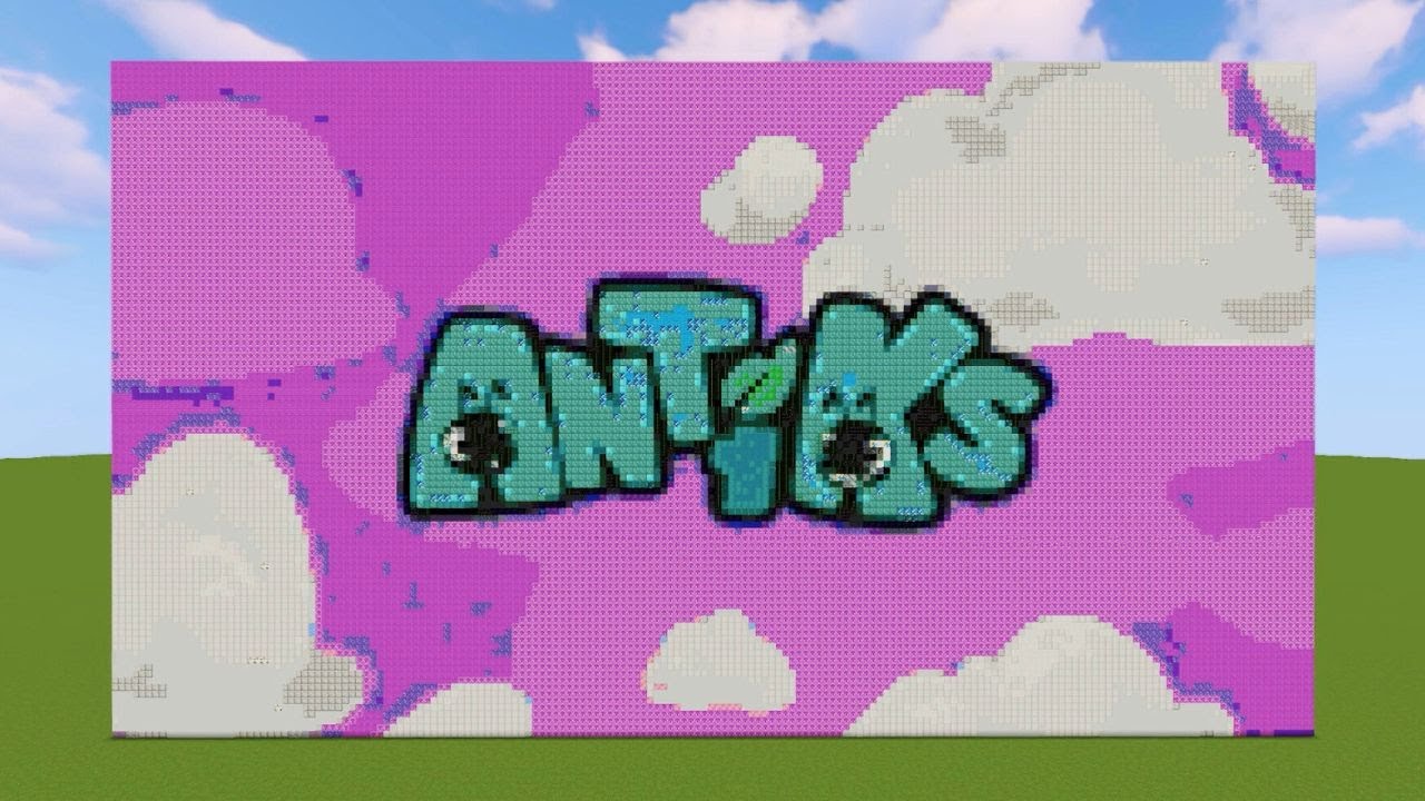 Antiks Intro Logo Effects | Pixel Art Build | Preview 2 Clocks Effects