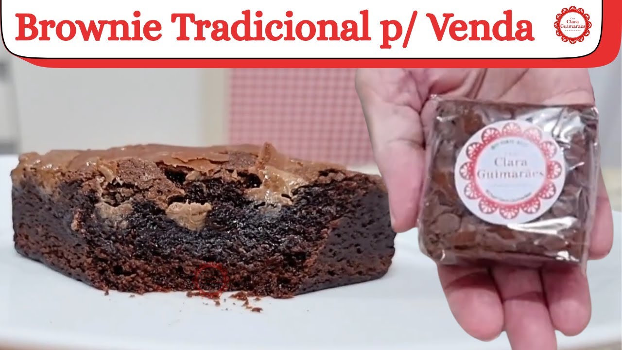 Veja quanto custa e como fazer o Brownie perfeito com massa úmida e casquinha crocante!