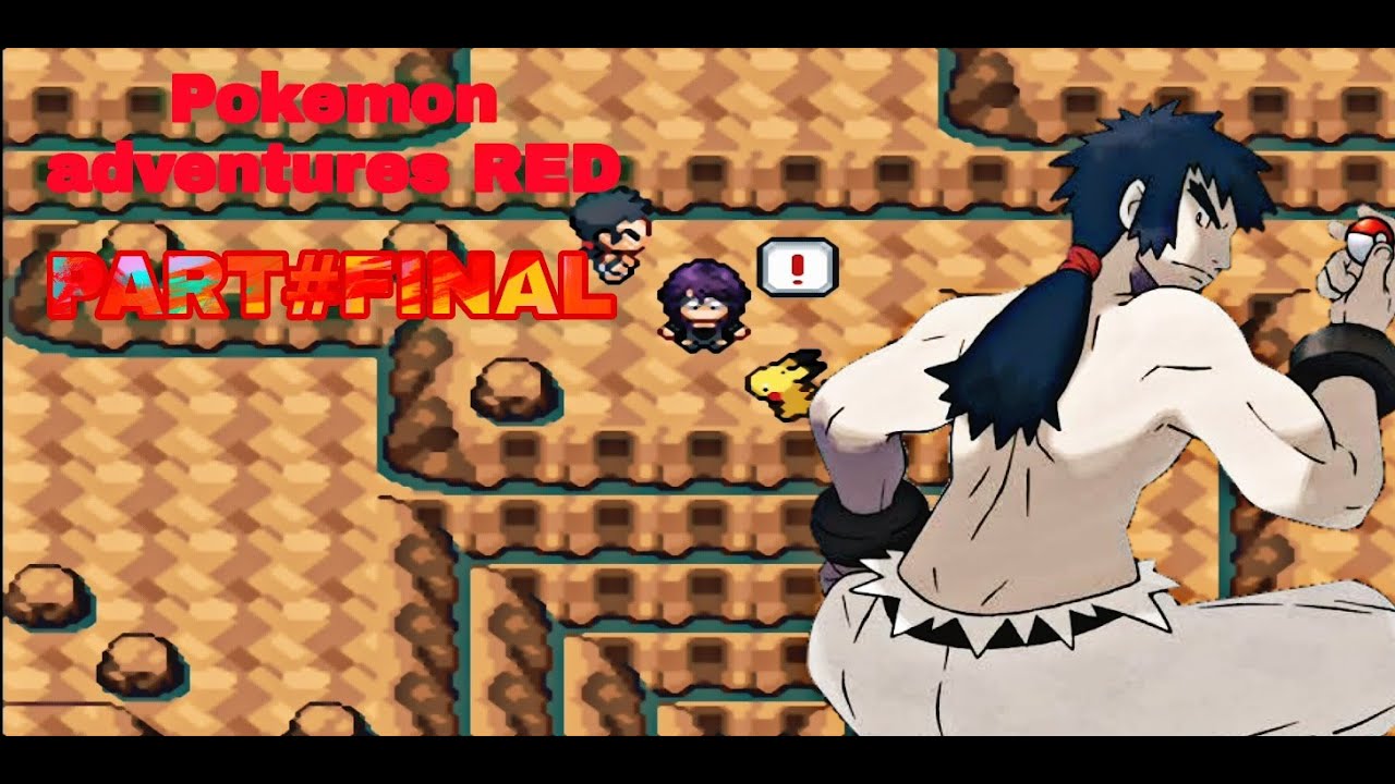 Pokemon adventures RED EXPANSION PART#FINAL battle with Bruno