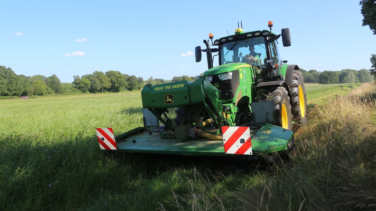 Mowing Haylage With The New Tractor!