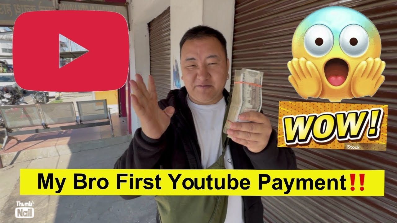 My brother first YouTube payment‼️he is so happy||thanks||tibetan vlogger||family vlogs||new vedio||