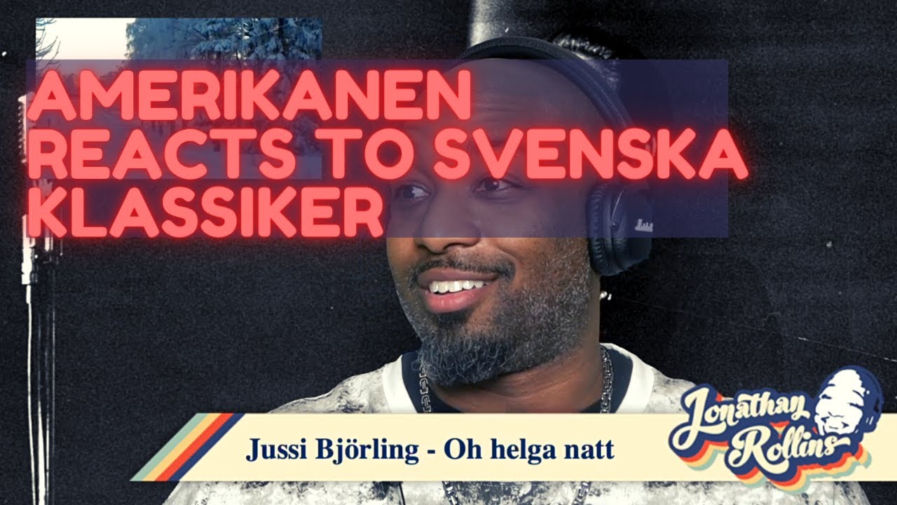 Amerikanen Reacts To Svenska Klassiker: Jussi Björling - O helga natt