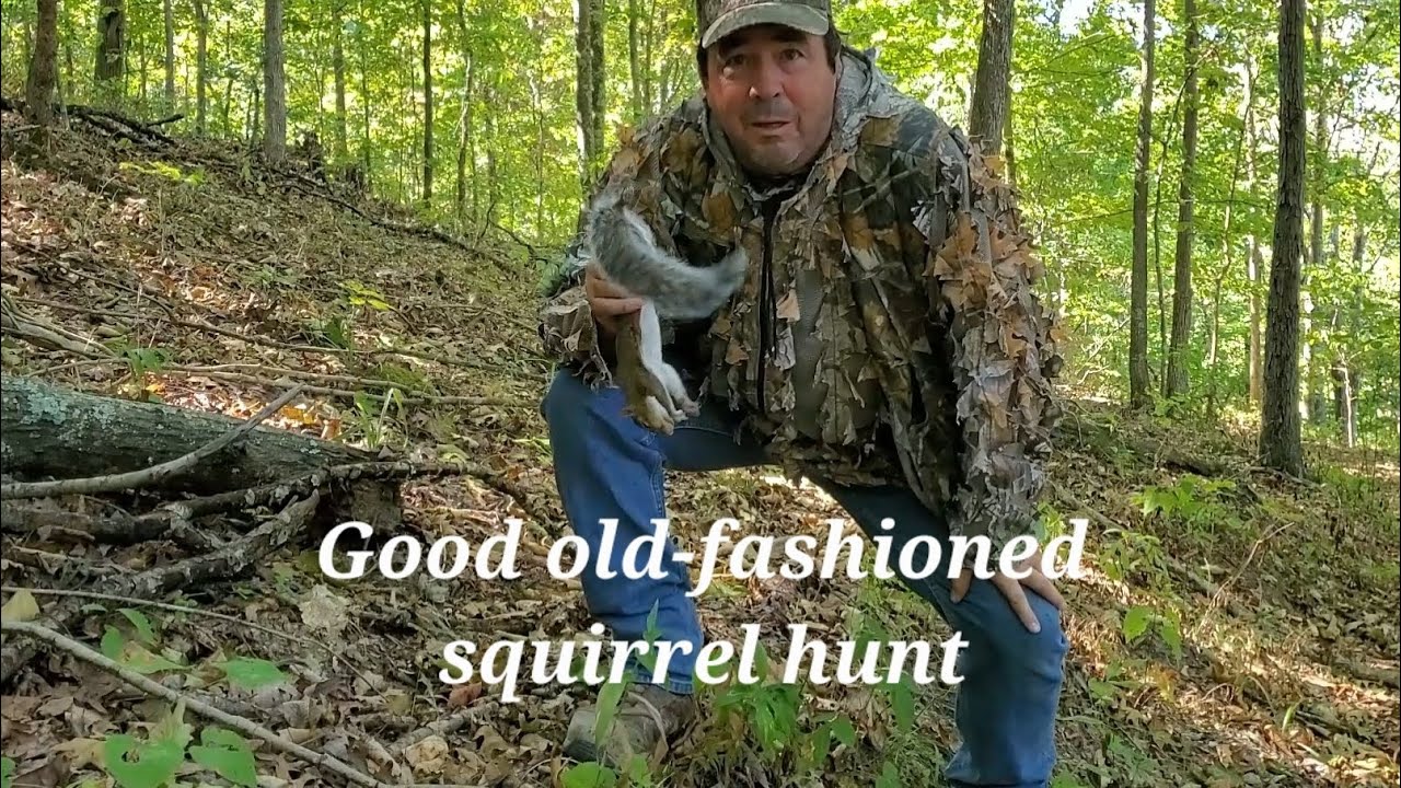 Good old-fashioned squirrel hunt