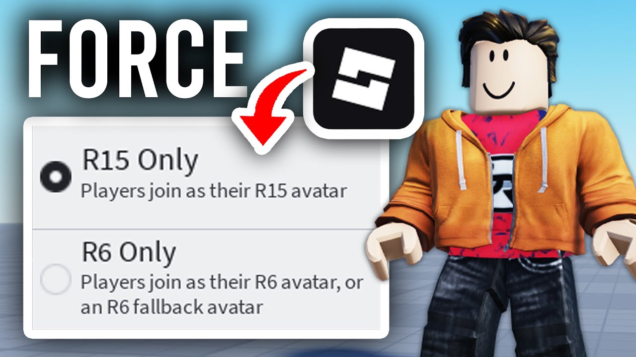 How To Make Games R6 or R15 Only In Roblox Studio - Step By Step