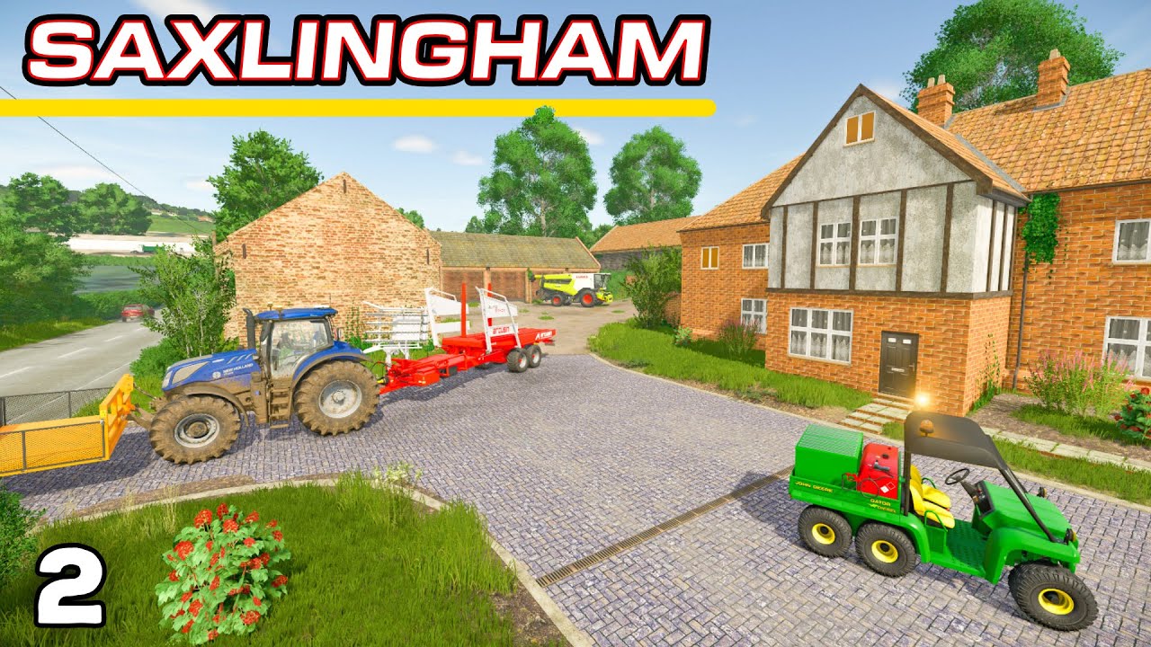 THIS IS HOW WE'RE DOING IT | SAXLINGHAM | Farming Simulator 25 - Episode 2