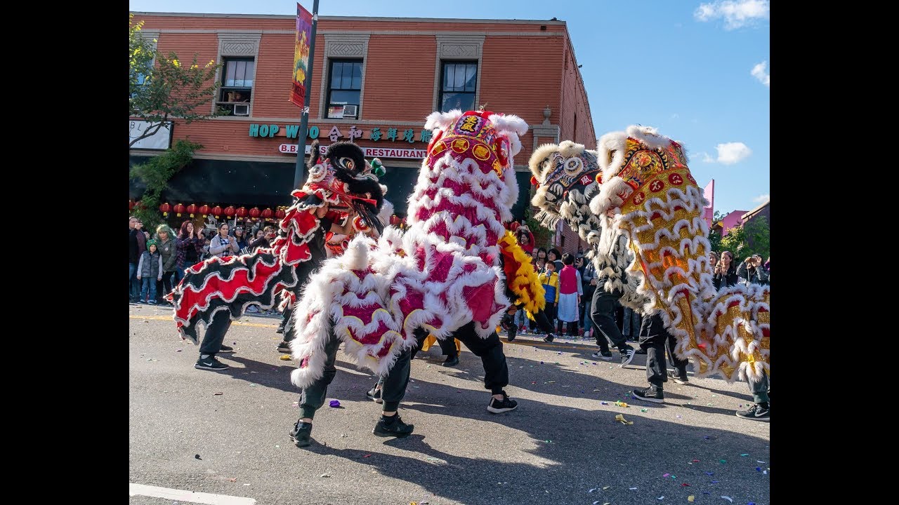 Lunar New Year Parade Chinatown Los Angeles aka Golden Dragon Parade 2019