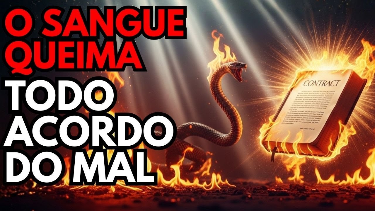 🩸 O Sangue de Jesus CANCELA todo pacto maligno feito sem seu consentimento