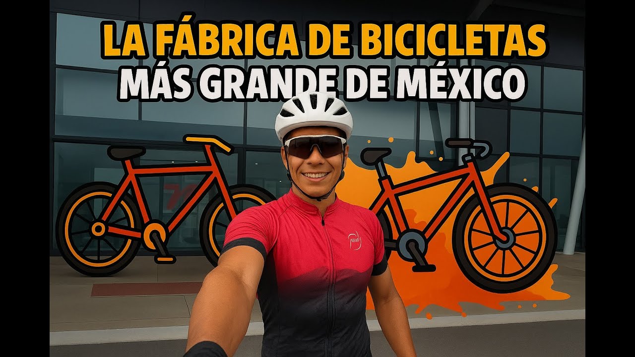 Entré  a la fábrica de bicicletas más grande de México | Bicicletas Mercurio🚲🇲🇽