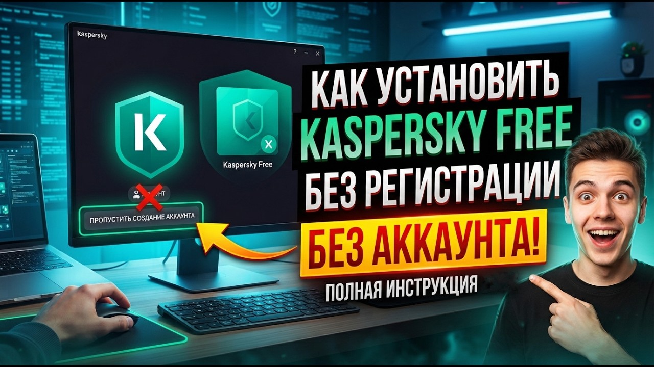 How to install Kaspersky Free without account registration