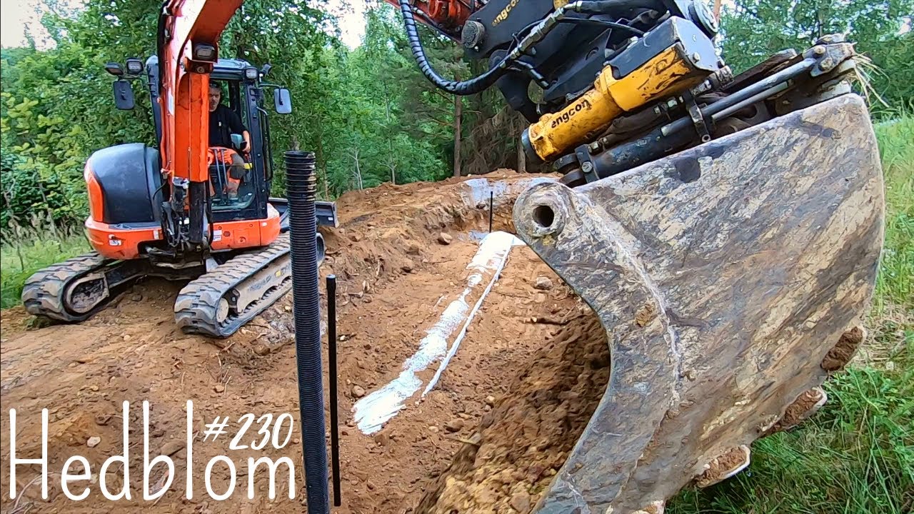 #230 A New Infiltration System (part 2:3) *Excavator Time Lapse & Music*