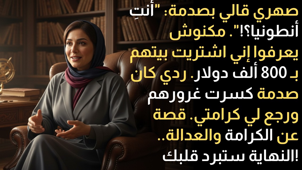 أنتِ أنطونيا؟!