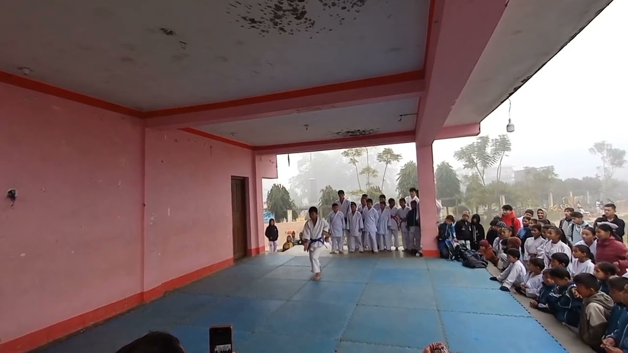 Karate Kata Practice in Sindhuli | Discipline & Focus 🥋