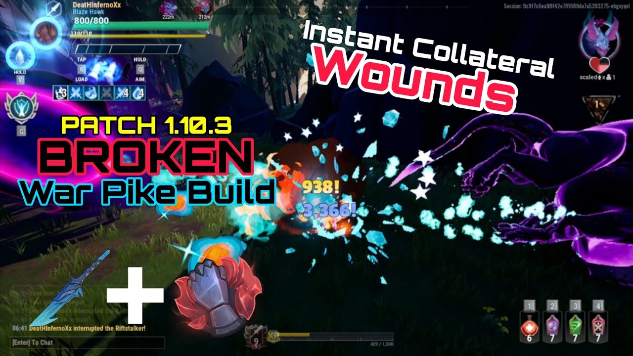 Patch 1.10.3 | BROKEN War Pike Build | Instant Collateral Wound - Dauntless Indonesia