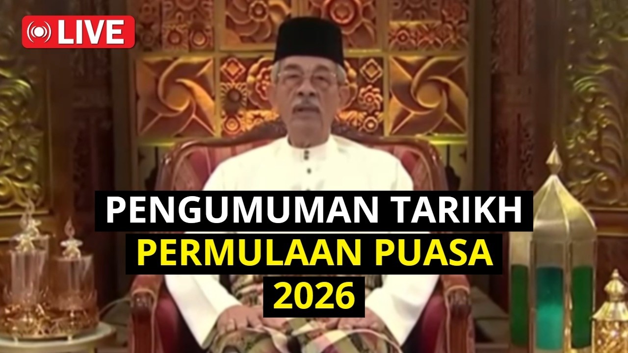Tarikh Puasa Ramadan 2026 | Pengumuman Puasa Ramadhan 1447H