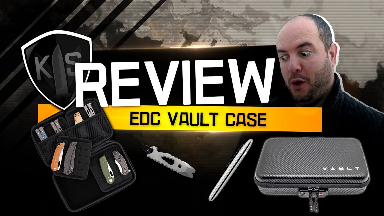 ORGANIZA, ESCOGE Y GUARDA TU EDC EN ESTA VAULT CASE