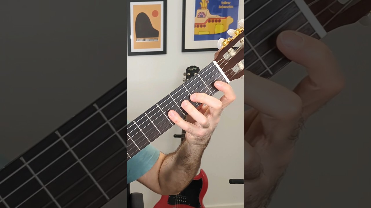 Ejercicio para empezar a tocar guitarra DESDE CERO!