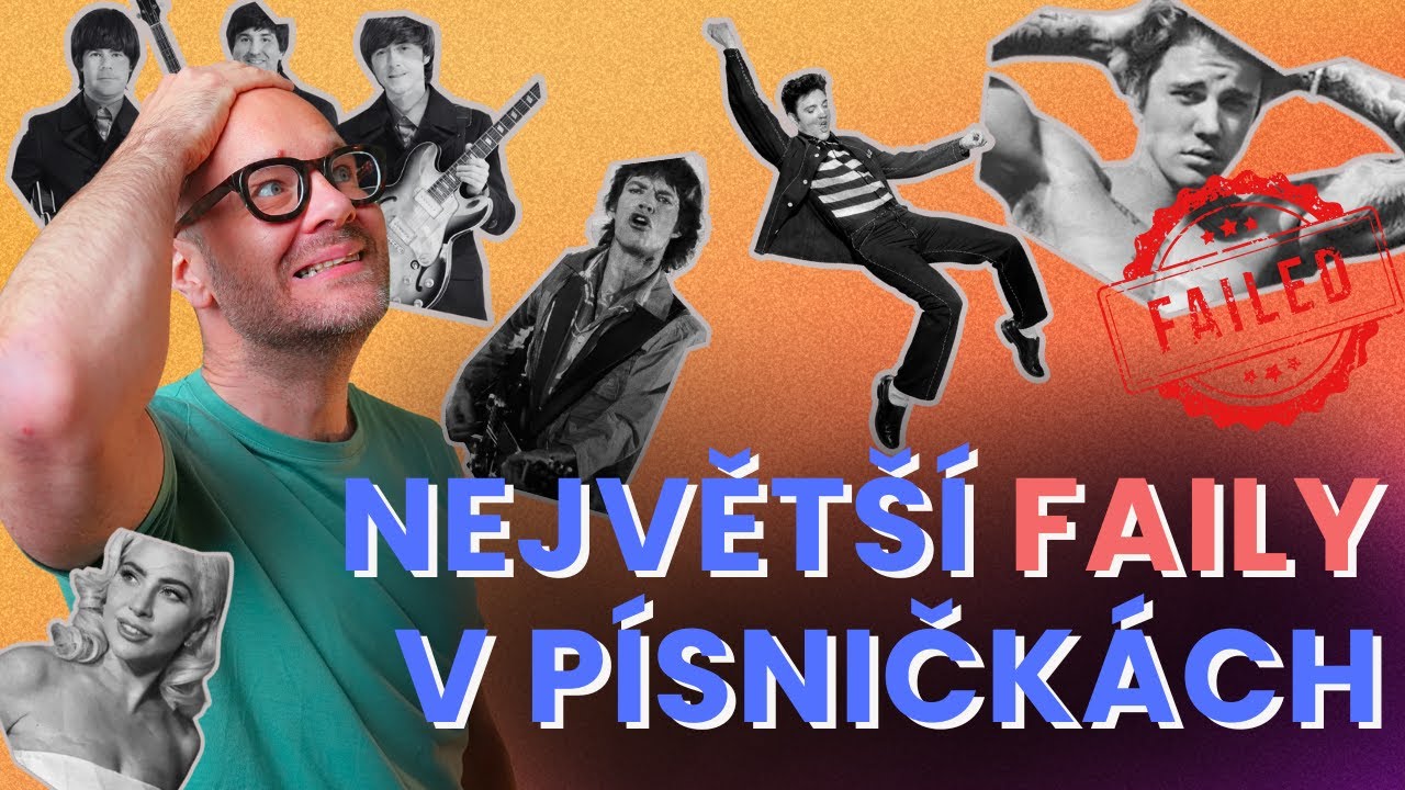 Lady Gaga, Beatles i Justin Bieber ZA PĚT! 😱 Odhalíte chyby v angličtině ve slavných písničkách?