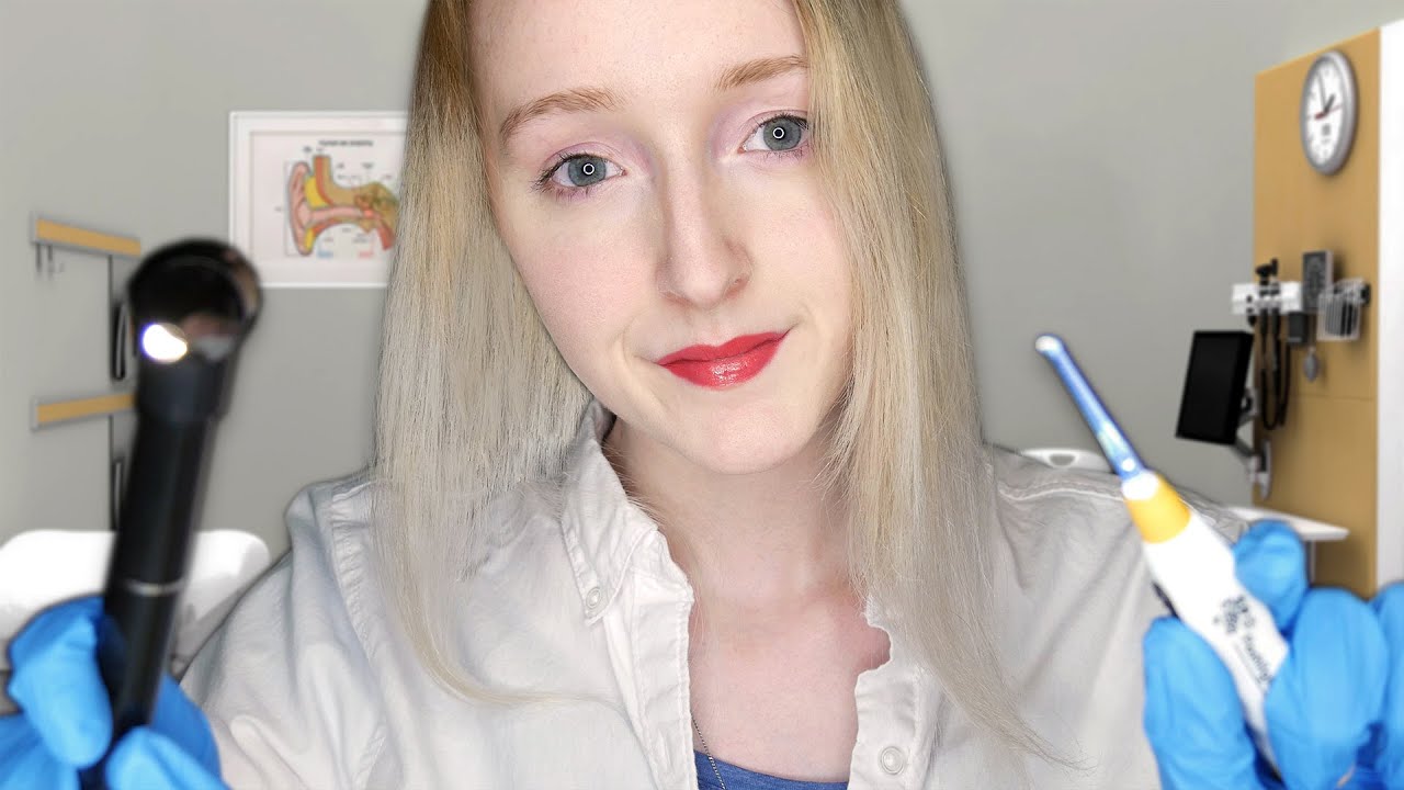 ASMR Doctor Ear Cleaning & Hearing Test