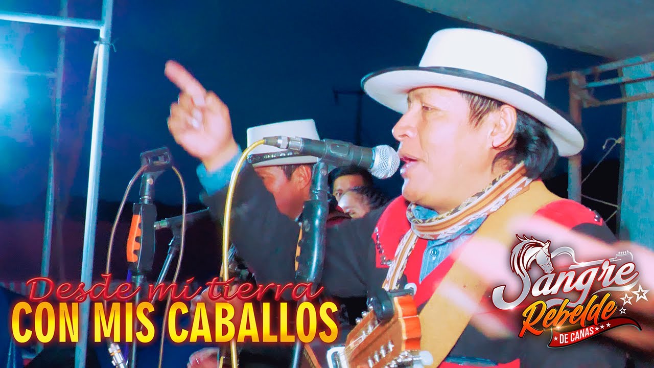 SANGRE REBELDE de CANAS - Desde Mi Tierra Con Mis Caballos | Primicia 2026 | H&M Producciones Perú