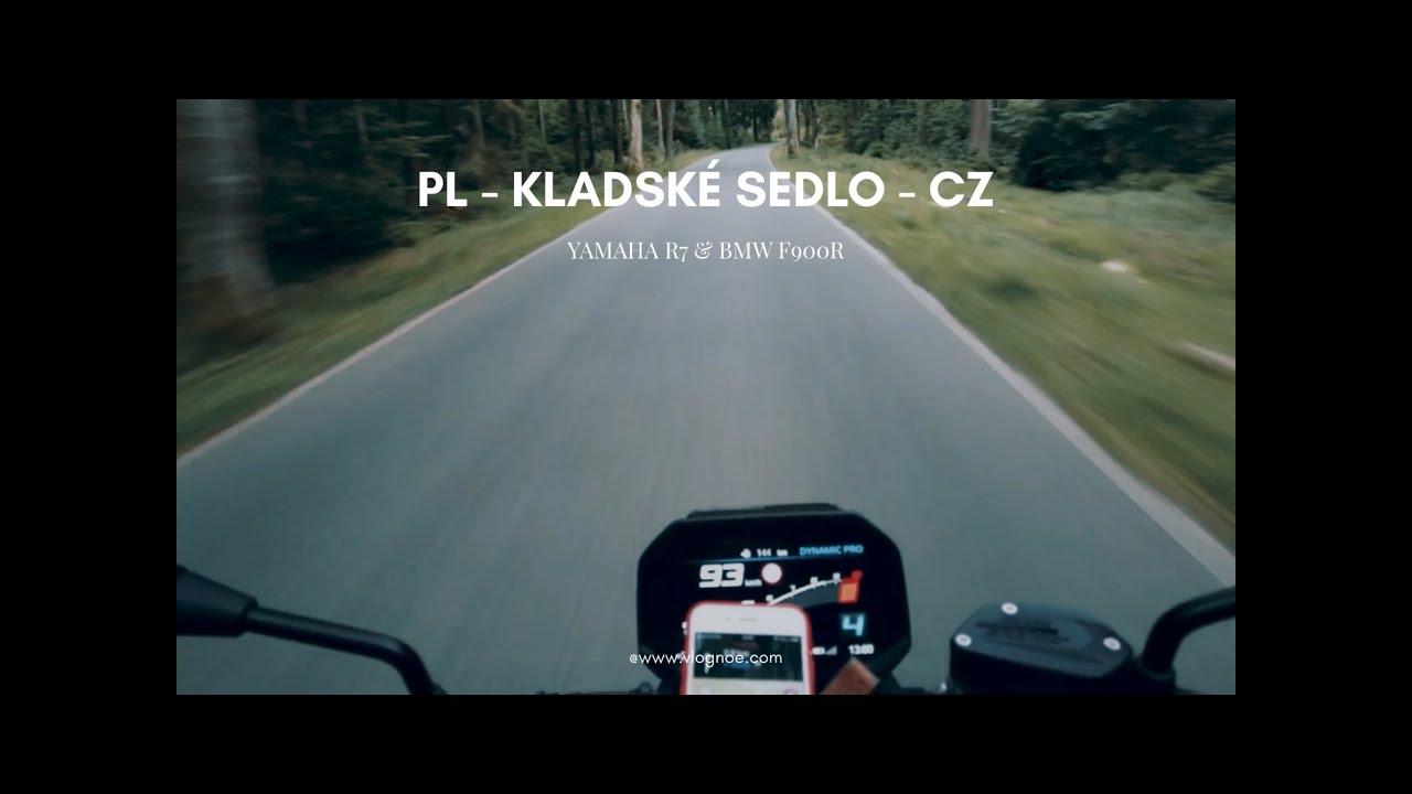 Border crossing PL - CZ BMW F900R, YAMAHA R7