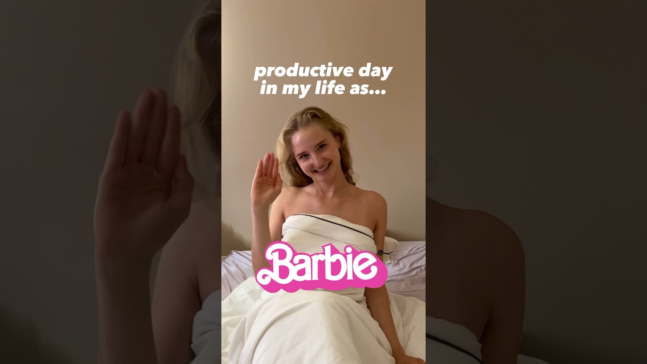 Productive day in my life as Barbie VLOG 💖 #barbie #vlog