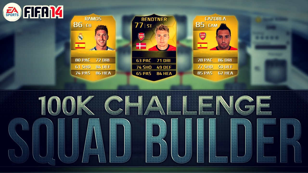 FIFA 14 Ultimate Team | 100k Squad Builder Challenge w/ BiscuitFaceGaming #3