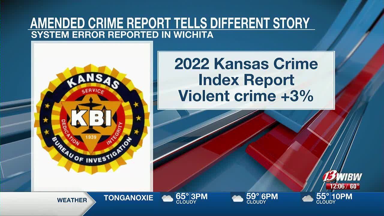 Amended Kansas Crime Index finds violent crimes actually increased in 2022