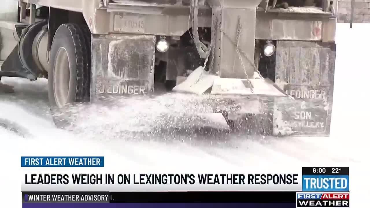 Gov. Beshear criticizes Lexington’s response to winter storm road conditions