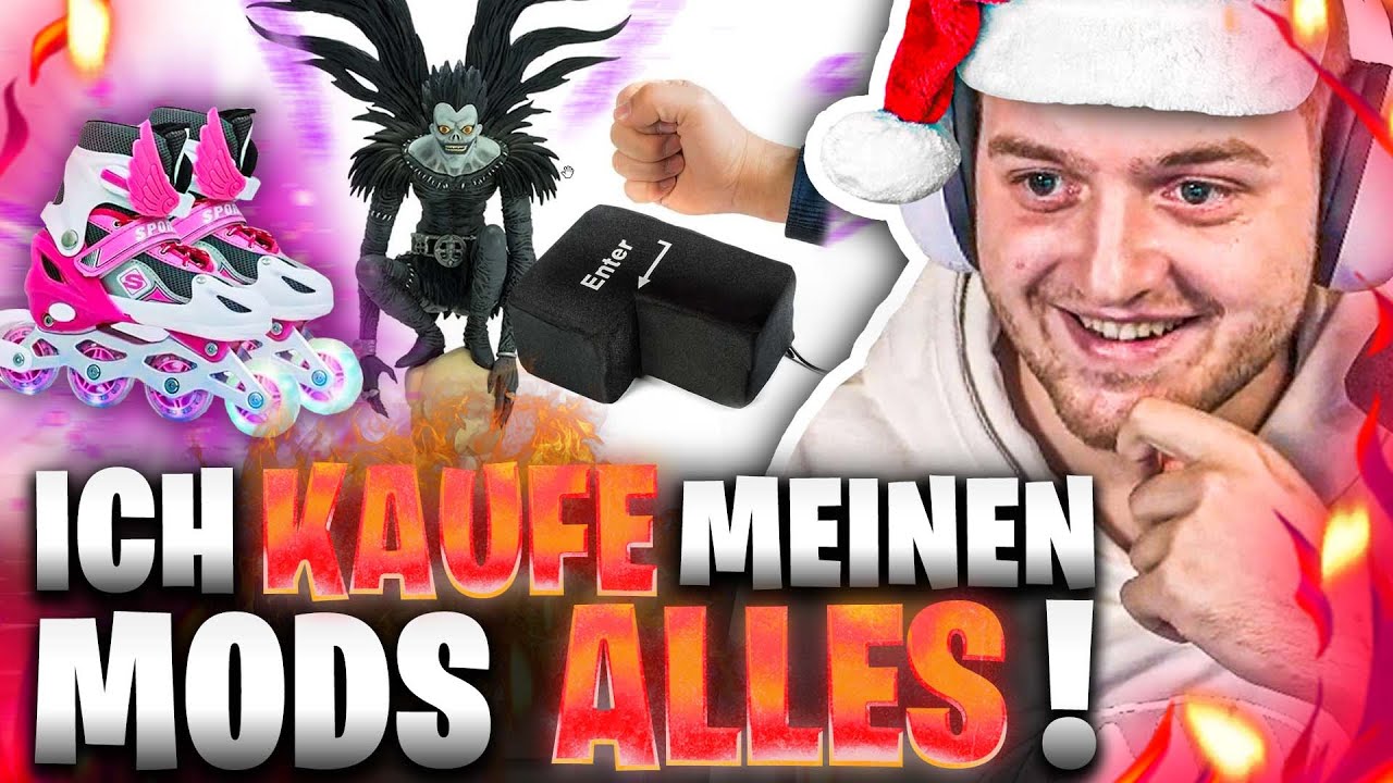 🤣🔥TRYNACHTSMANN erfüllt ALLE Wunschzettel! | Ich KAUFE meinen MODS ALLES was SIE WOLLEN!