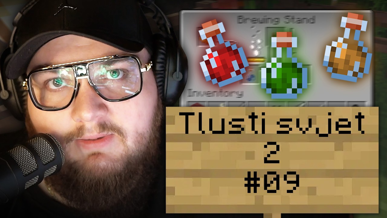 Dělám POTIONY | Minecraft Tlusti svjet 2 #9