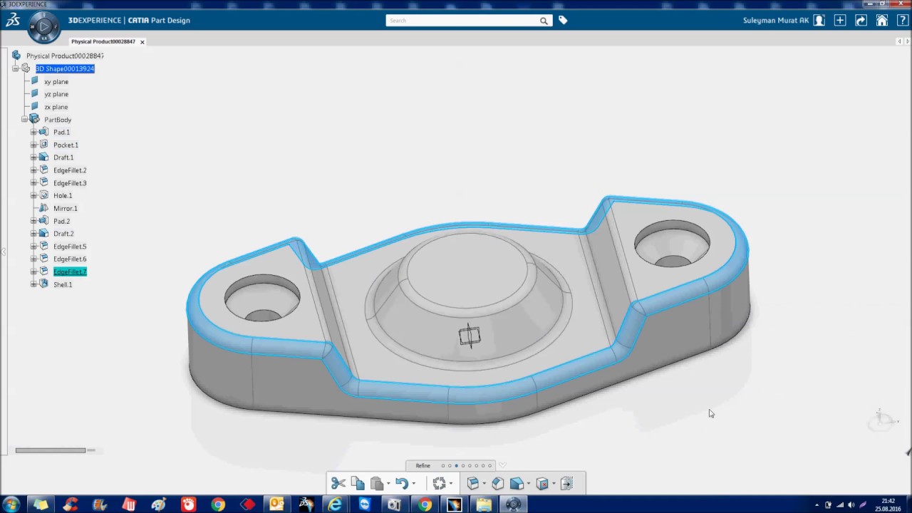 3DExperience CATIA V6-Part Design