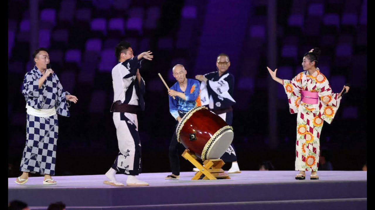 Tokyo 2020 Olympic Games Closing Ceremony: Gujo Odori