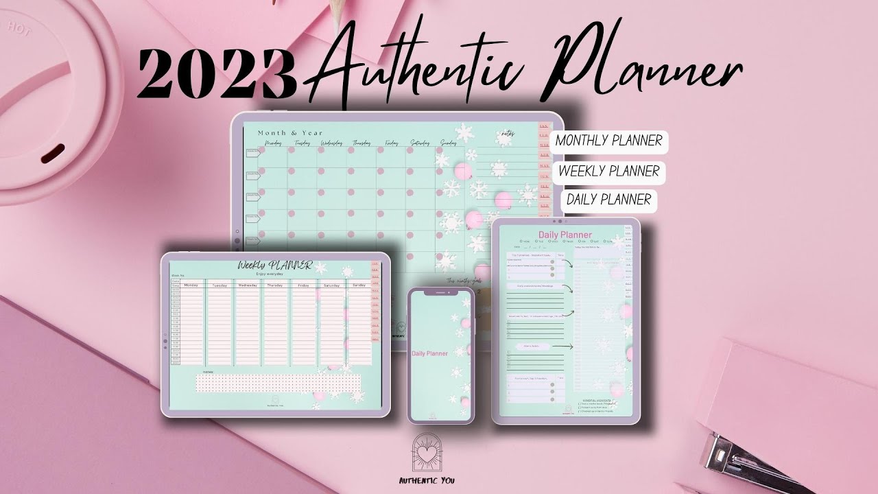 THE BEST IPAD PLANNER FOR 2023 | Authentic Digital Planner Goodnotes/ Notability | Etsy Shop Updates
