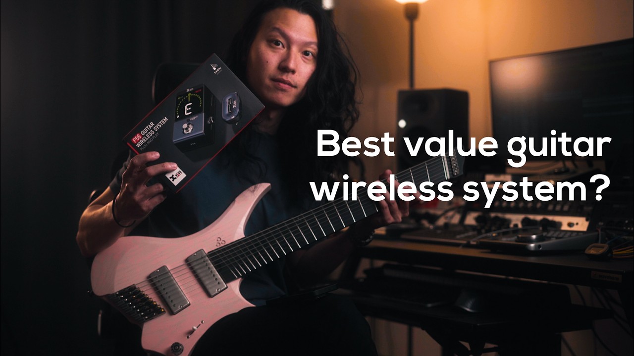This Guitar Wireless System is SO GOOD | Xvive P58