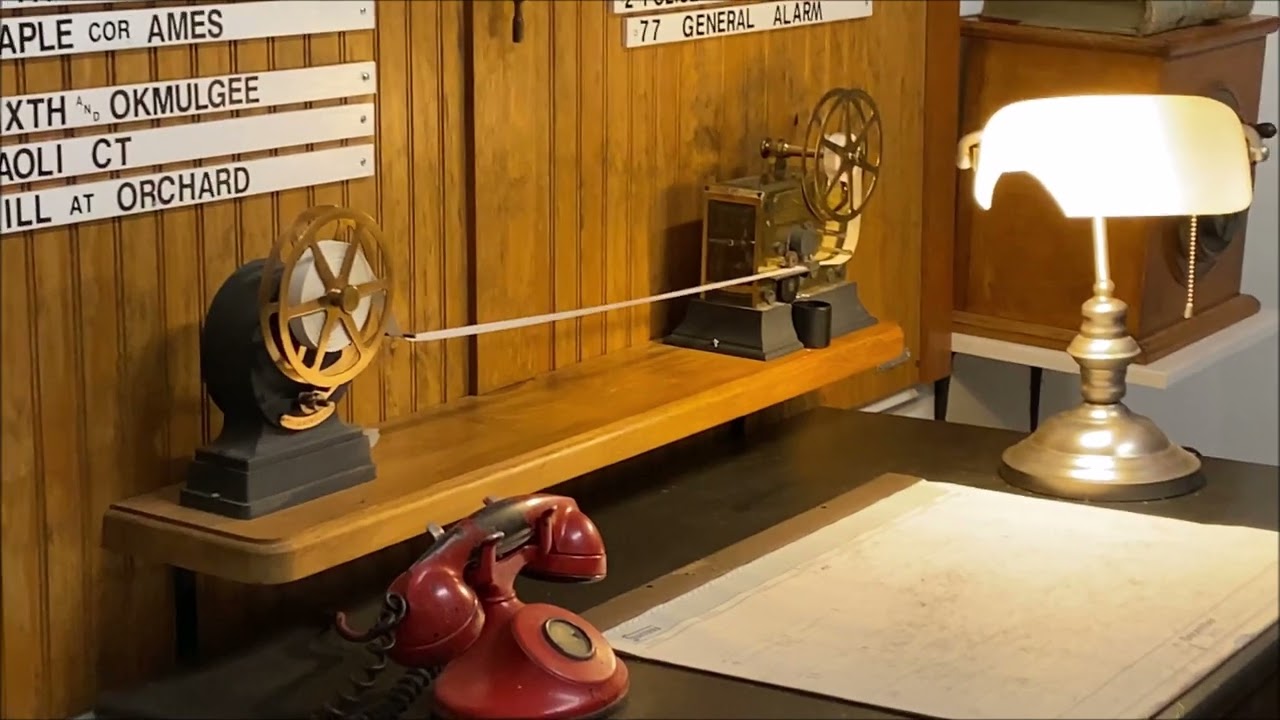 5/18/22 - Oklahoma State Firefighters Museum - Gamewell Fire Alarm System