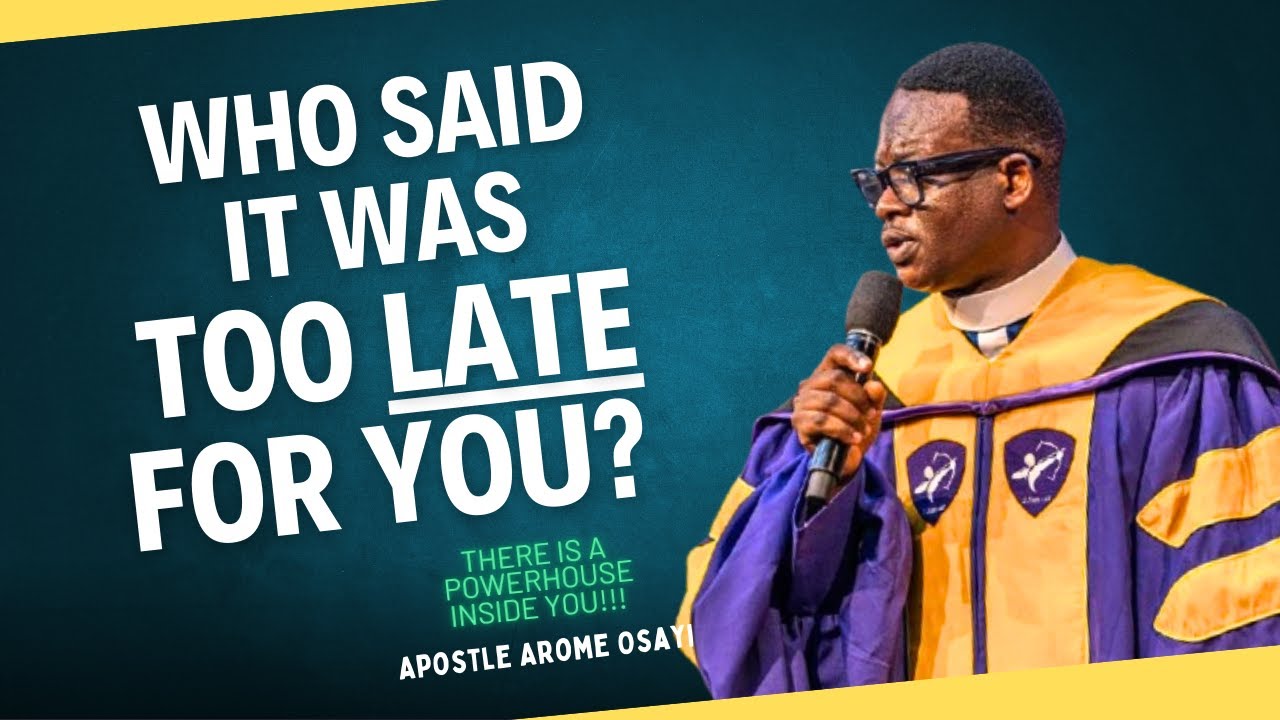PRAYER CHARGE🔥🔥 - STRENGTH IN OUR INNER MAN!! - APOSTLE AROME OSAYI DISPENSES GRACE