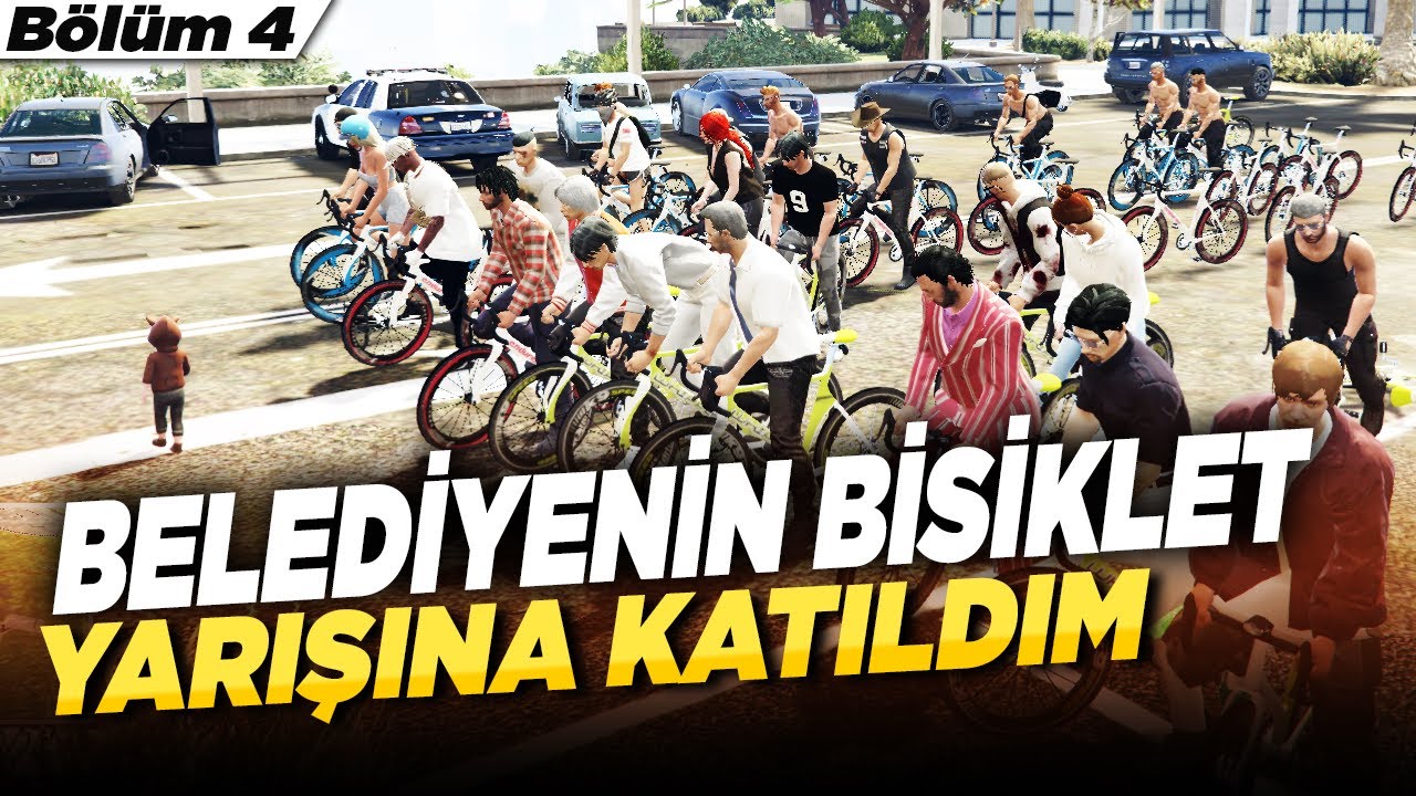 FADIL KALP KRİZİ GEÇİRDİ ! BELEDİYE'NİN BİSİKLET YARIŞINA KATILDIM ! -  F5 ROLEPLAY