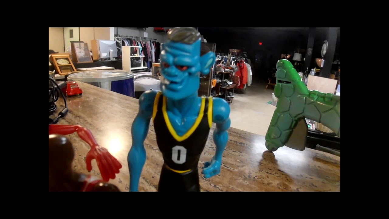 Vintage Action figures, Space Jam, TMNT, Toxic Avenger , Weebles and Little Tikes, Great Finds Today