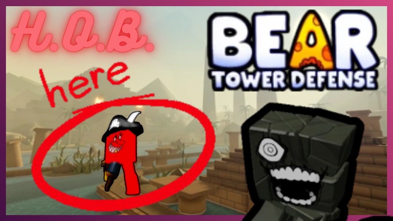 DEFEATING the H.O.B. BOUNTYY! | Roblox Bear TD