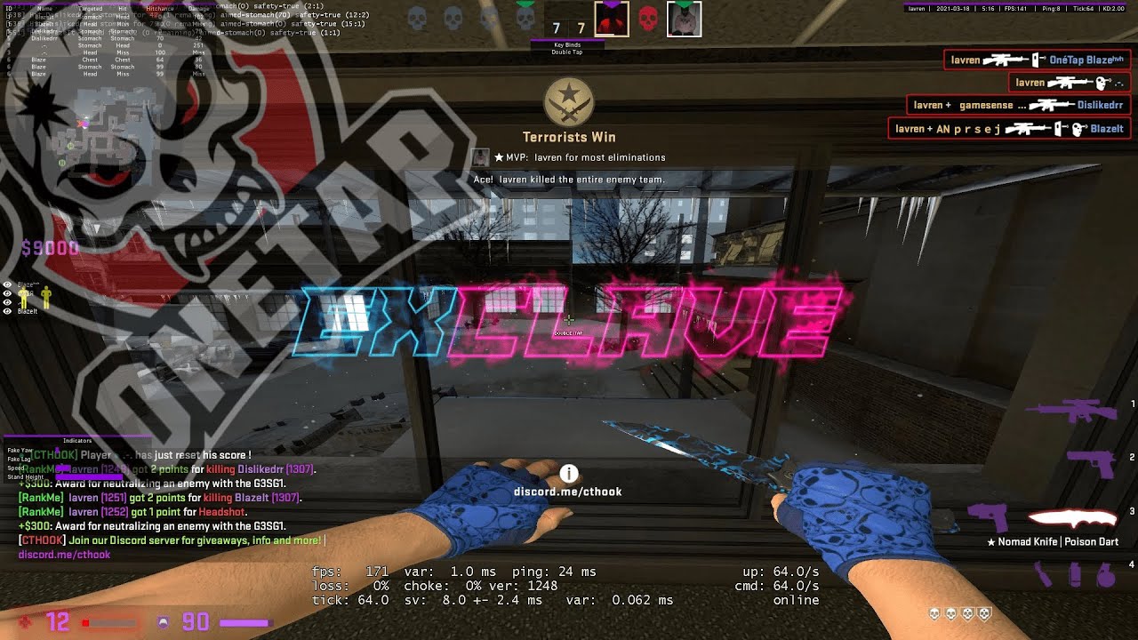OP | lavren ft. onetap v4
