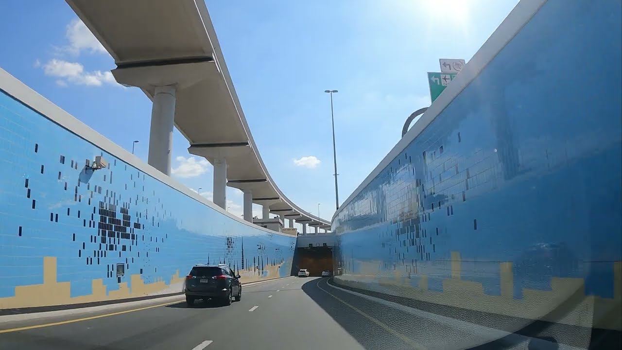 Dubai Drive - To Arabian center mall