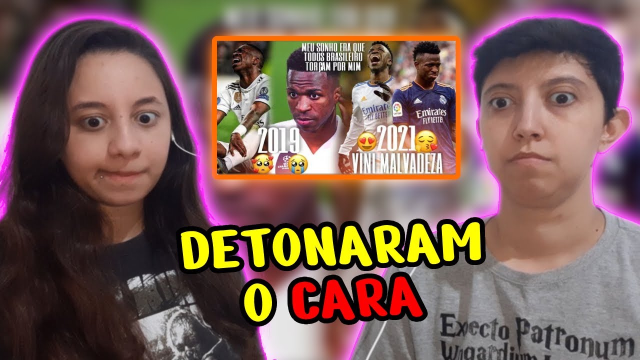 REACT A VOLTA por CIMA DO VINI JR 🇧🇷⚽🥺😭 | MENINO SONHADOR