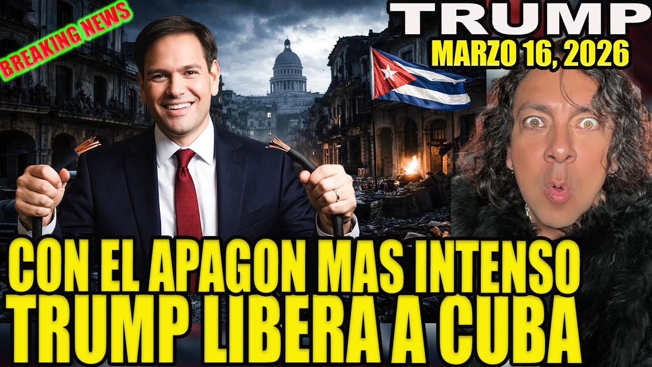 APAGON EN TODA LA ISLA TRUMP LIBERA A CUBA