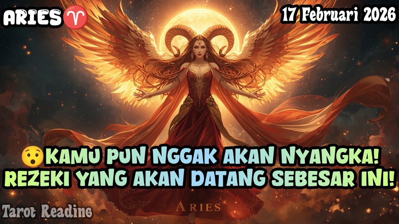Aries♈ Kamu Pun Nggak Akan Nyangka Rezeki Yang Akan Datang Sebesar Ini Hari Ini - Mata Zodiak