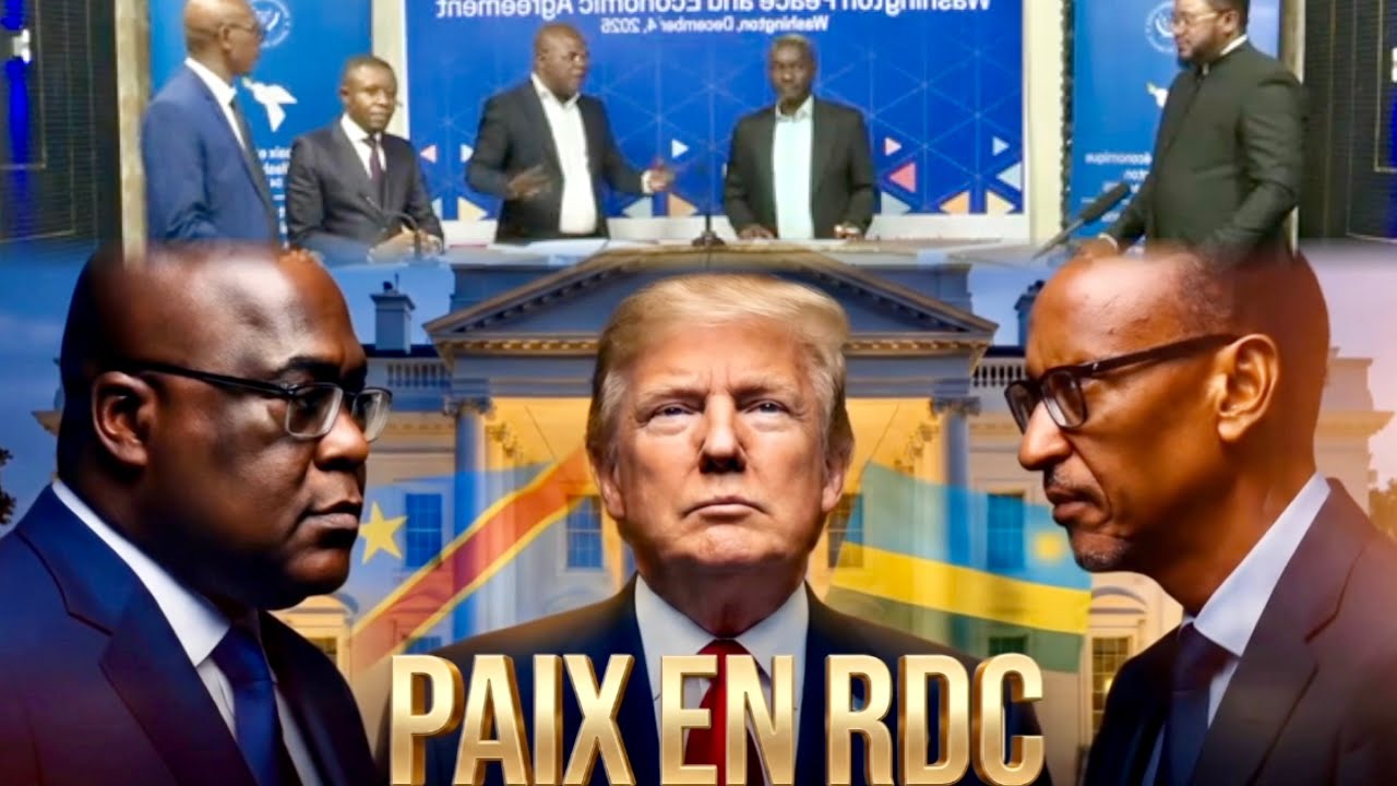 ACCORD DE PAIX RDC-RWANDA À WASHINGTON « SPÉCIAL PLATEAU & DÉBAT OUVERT » 