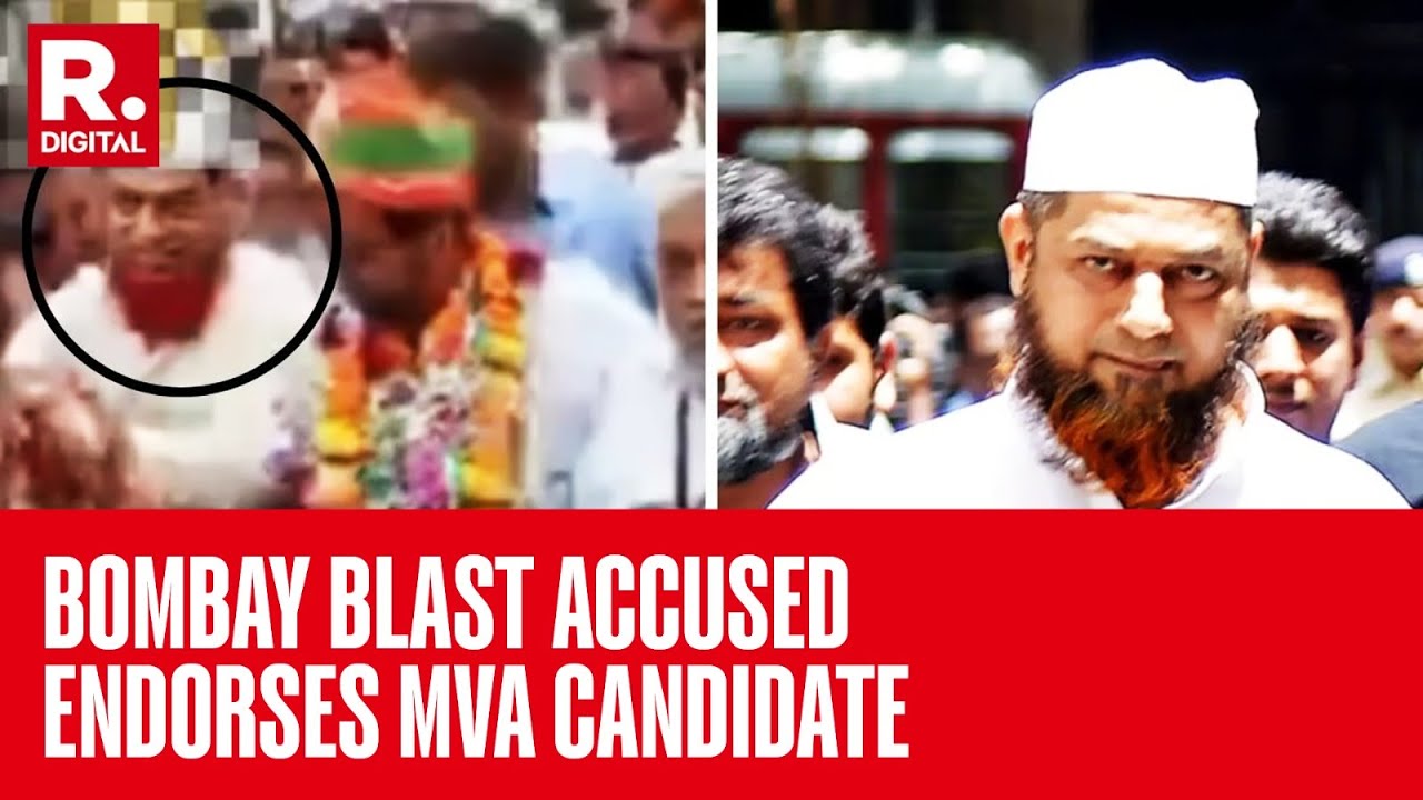 Shocking Video Shows 1993 Bombay Blast Accused Ibrahim Moosa Campaigning For MVA Candidate