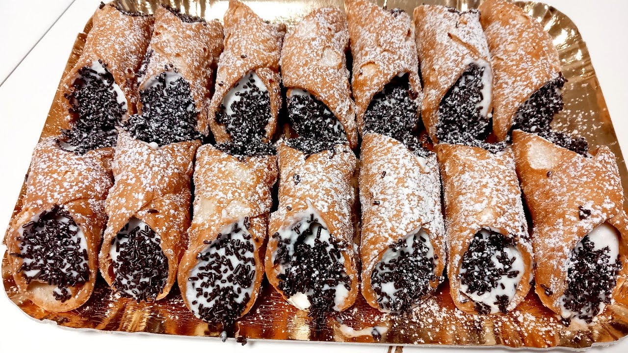 CANNOLI ALLA SICILIANA FACILI E VELOCI
