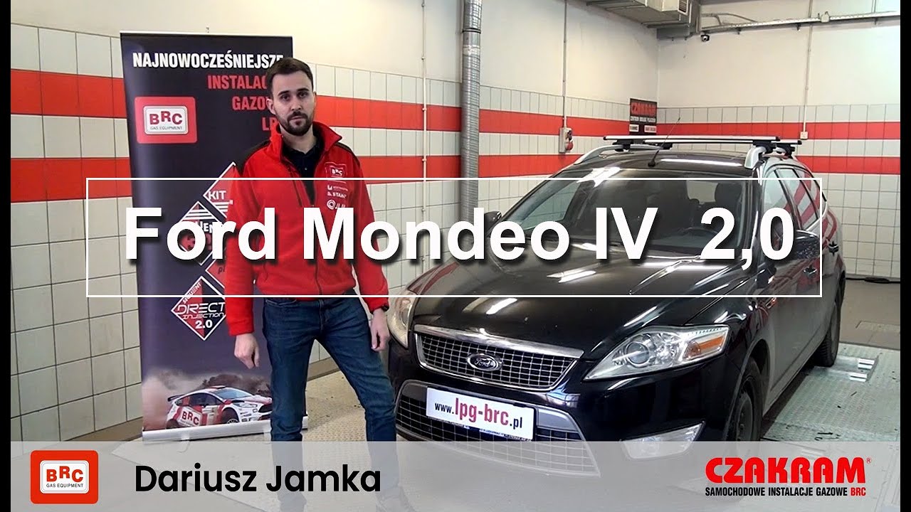 FORD MONDEO IV 2 0 2008  - Montaż LPG &ndash; BRC SQ 32 OBD &ndash; CZAKRAM