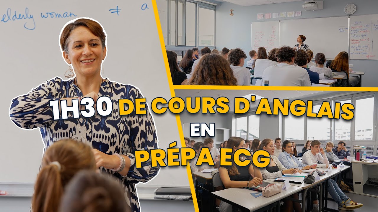 1h30 de cours d'anglais en PR&Eacute;PA