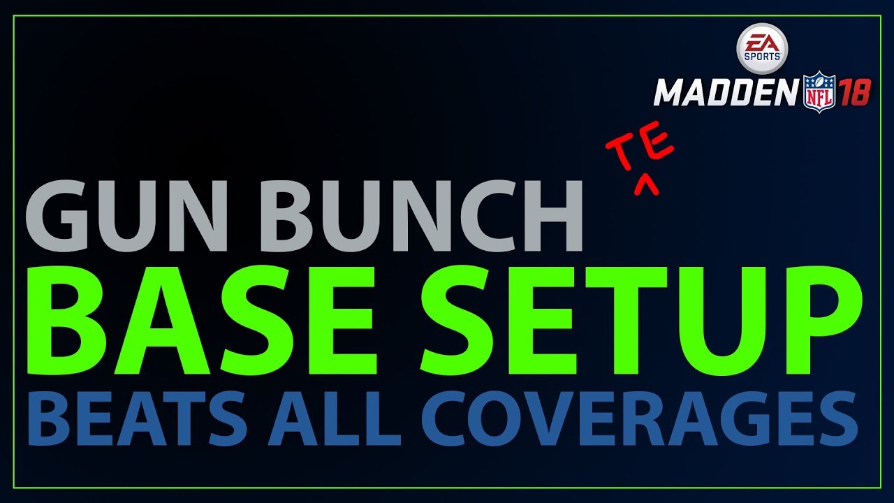 Madden 18 Easy Base Play - Beats ALL COVERAGES!